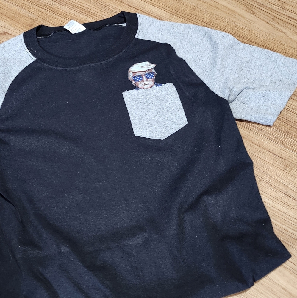 Trump pocket tee